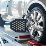 four-wheel alignment