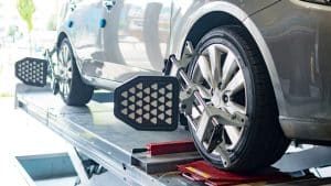 four-wheel alignment
