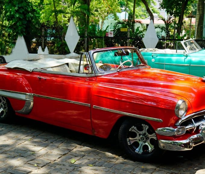 Restoring a classic car